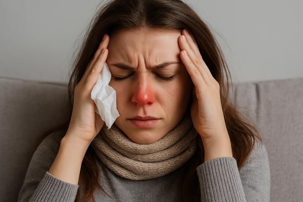 Почему при простуде болит голова: причины и как избавиться