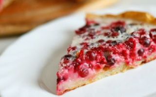 Пирог с клюквой – топ 10 рецептов