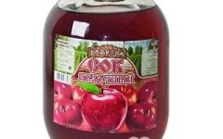 Яблочный сок — полезные свойства продукта, его состав и способ приготовления