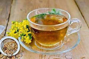 Чай из зверобоя для крепкого здоровья