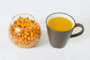 Морс из облепихи – суточная норма витаминов в одном стакане