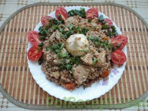 Плов из гречки: рецепты с мясом и без него