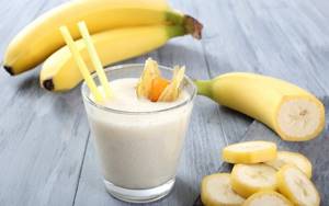 Банановый сок – напиток для гурманов с заботой о здоровье
