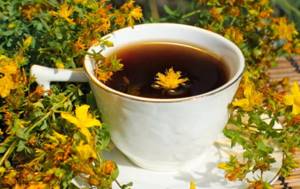 Чай из зверобоя для крепкого здоровья